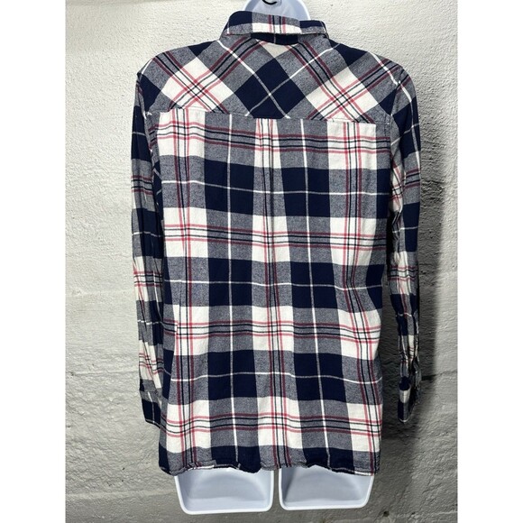 Wool Rich Woman’s flannel Plaid Size Large - Picture 6 of 8